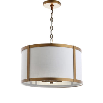 Thatcher 17" Metal LED Pendant Light - JONATHAN Y